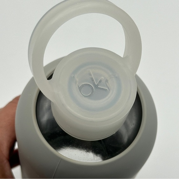bkr DoorDash Gray Sleeve Little Glass Bottle 500ml 16oz - Picture 6 of 10
